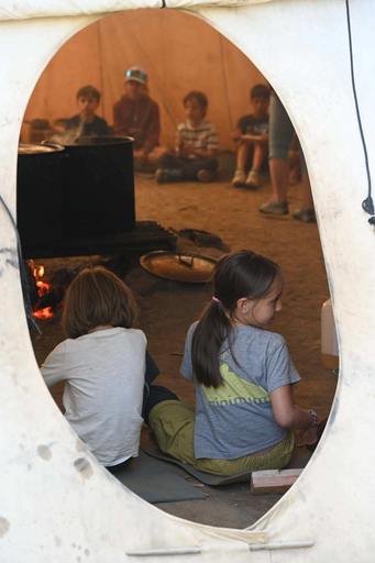 Woniya Tipilager Sommer_©Naturschule Woniya